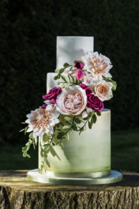 Wedding Cake Flowers Oxfordshire Luxury